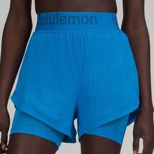 Lululemon Logo Waistband High-Rise Training Short